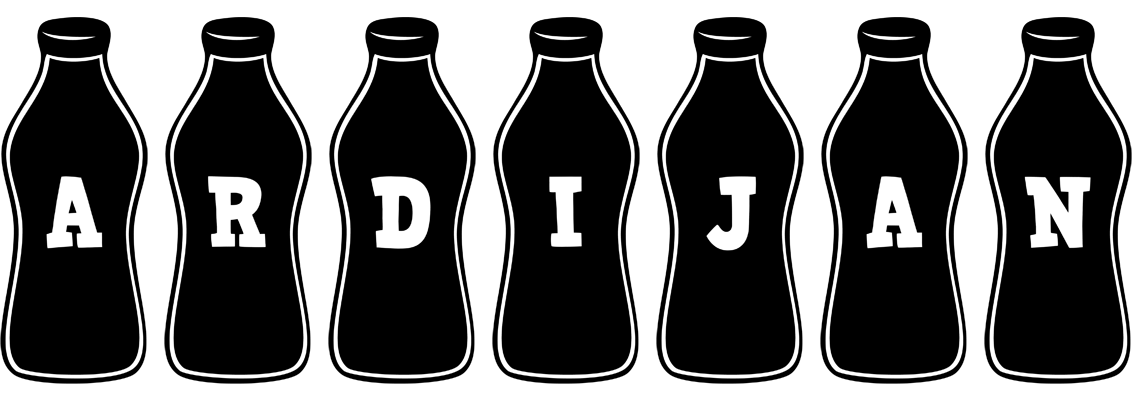 Ardijan bottle logo