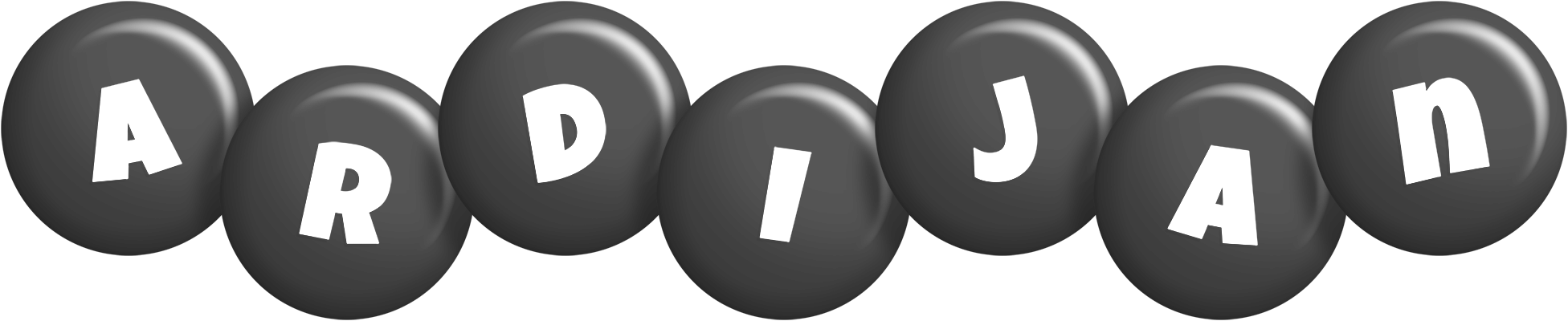 Ardijan candy-black logo