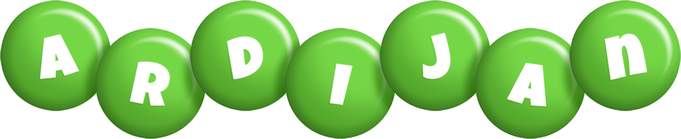 Ardijan candy-green logo