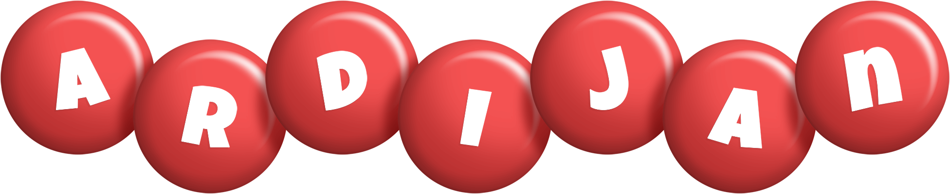 Ardijan candy-red logo
