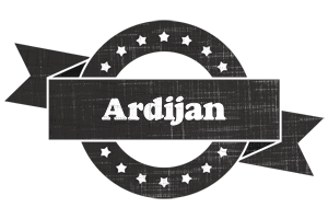 Ardijan grunge logo