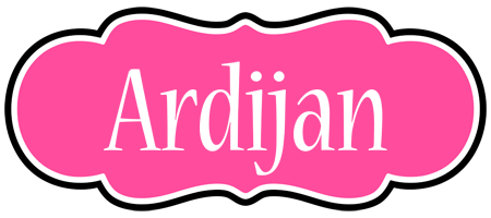 Ardijan invitation logo