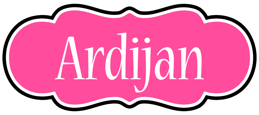 Ardijan invitation logo