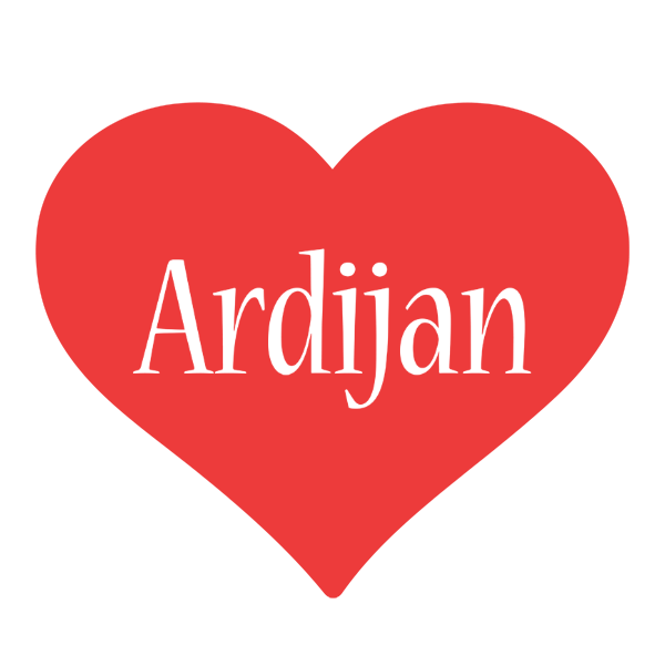 Ardijan love logo