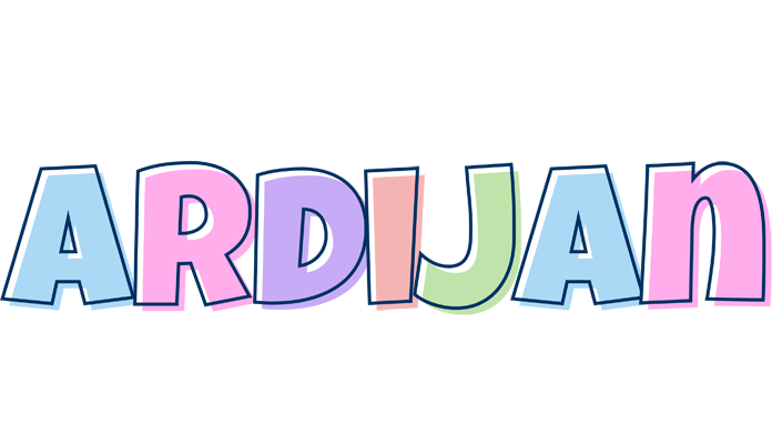 Ardijan pastel logo