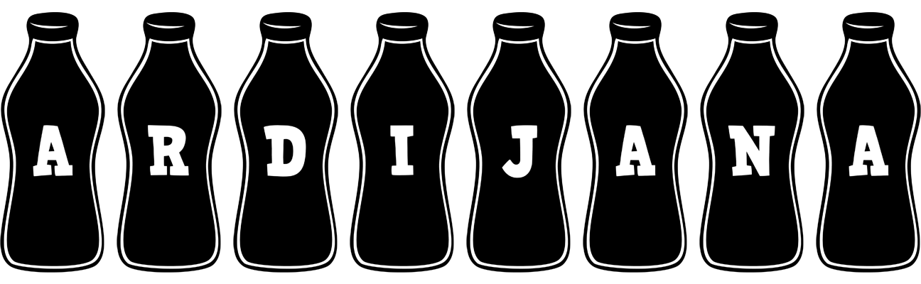 Ardijana bottle logo