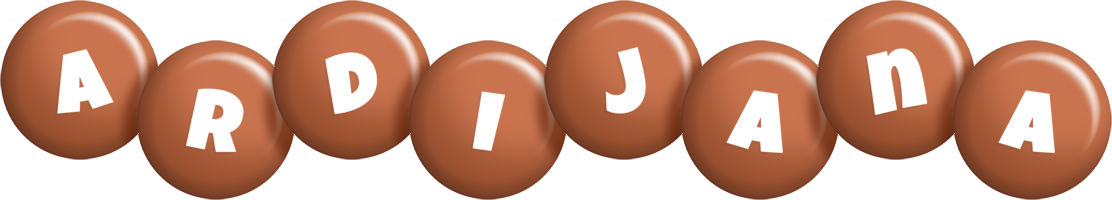 Ardijana candy-brown logo