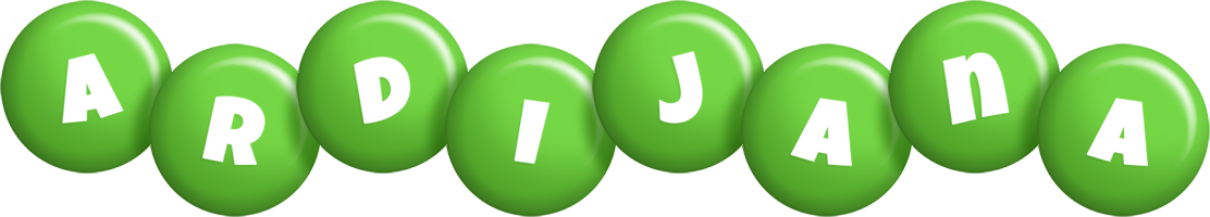 Ardijana candy-green logo