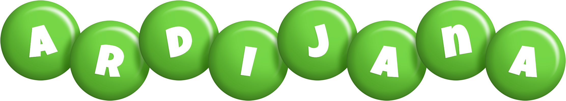 Ardijana candy-green logo