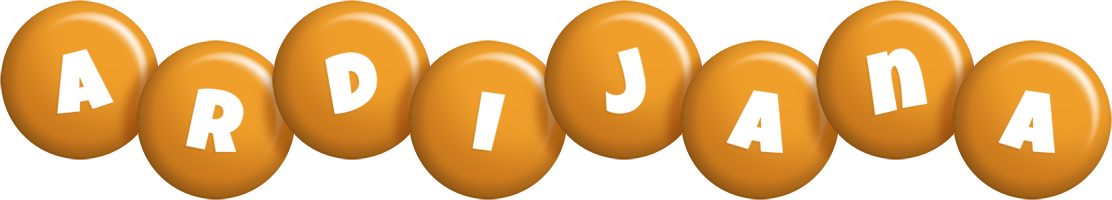 Ardijana candy-orange logo