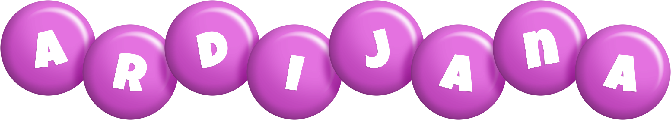 Ardijana candy-purple logo