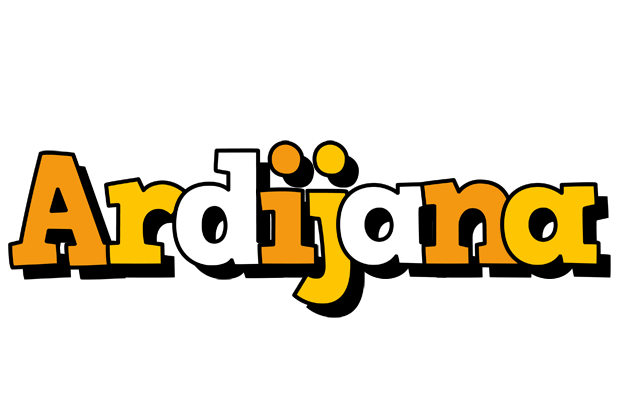 Ardijana cartoon logo