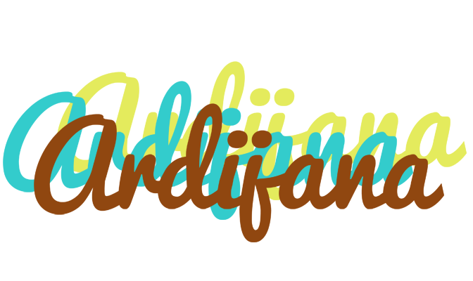 Ardijana cupcake logo