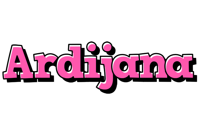 Ardijana girlish logo
