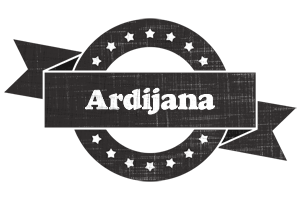 Ardijana grunge logo