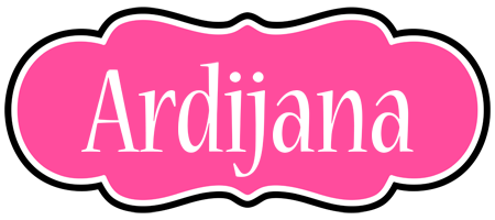 Ardijana invitation logo