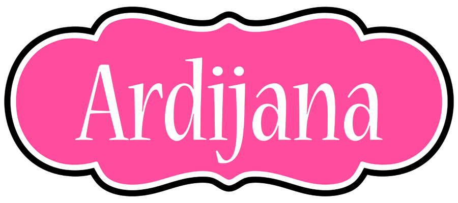 Ardijana invitation logo
