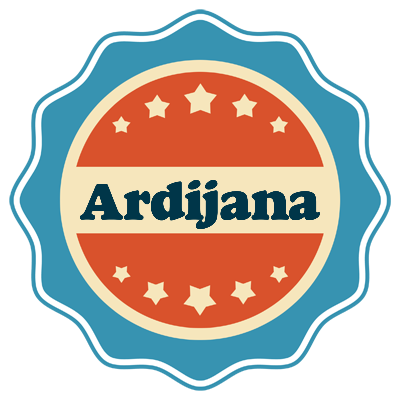 Ardijana labels logo