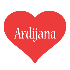 Ardijana love logo