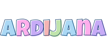 Ardijana pastel logo