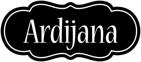 Ardijana welcome logo