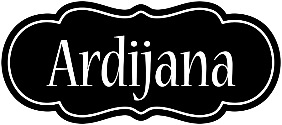 Ardijana welcome logo