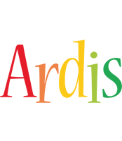 Ardis birthday logo