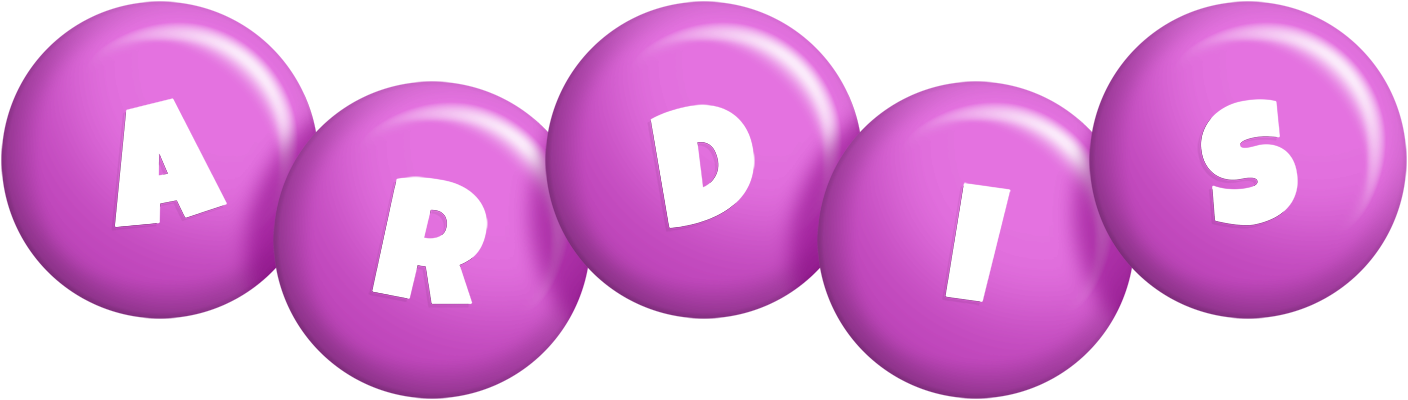 Ardis candy-purple logo