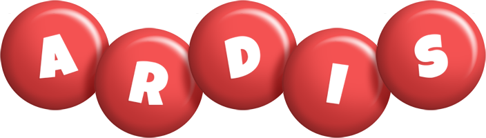 Ardis candy-red logo