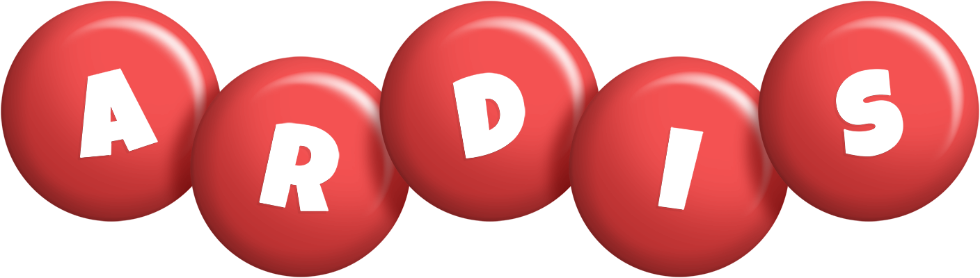 Ardis candy-red logo
