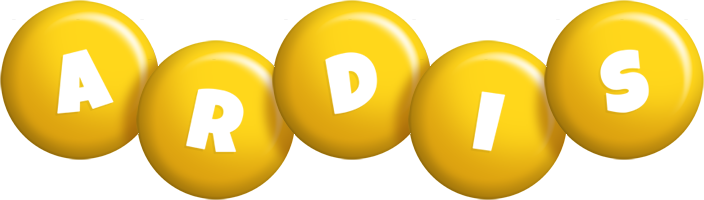 Ardis candy-yellow logo