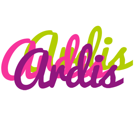 Ardis flowers logo