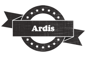 Ardis grunge logo