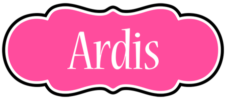 Ardis invitation logo