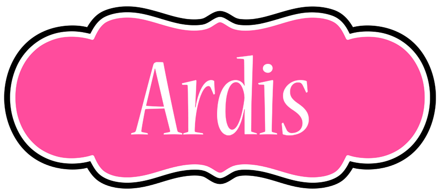Ardis invitation logo