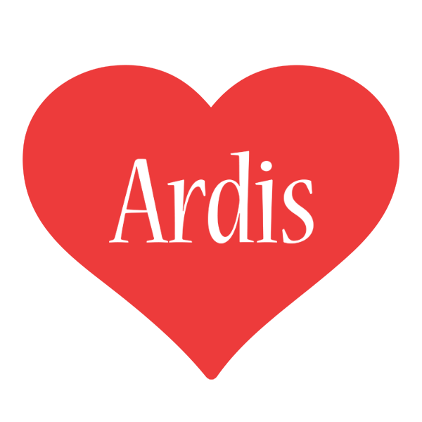 Ardis love logo