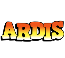 Ardis sunset logo