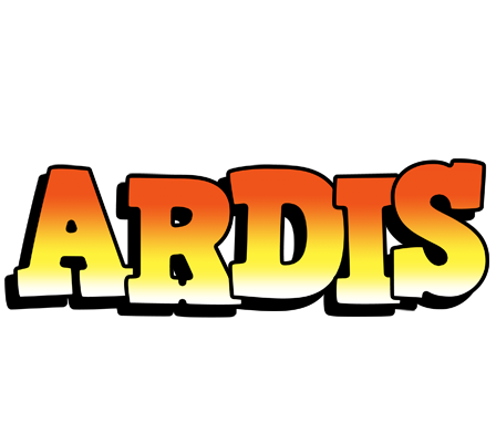 Ardis sunset logo