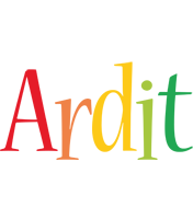 Ardit birthday logo
