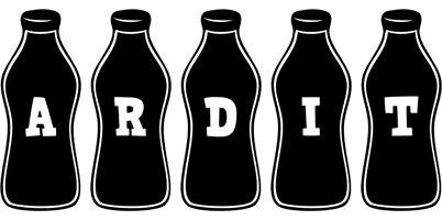 Ardit bottle logo