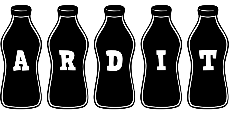 Ardit bottle logo