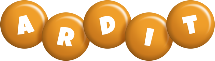 Ardit candy-orange logo