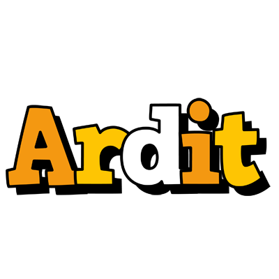 Ardit cartoon logo