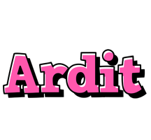 Ardit girlish logo