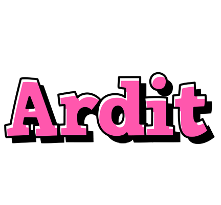 Ardit girlish logo