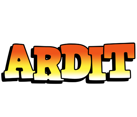 Ardit sunset logo