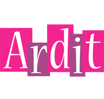 Ardit whine logo