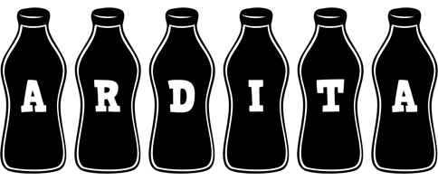 Ardita bottle logo