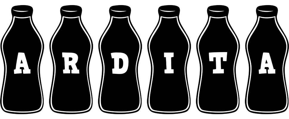 Ardita bottle logo