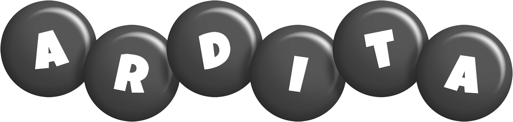 Ardita candy-black logo